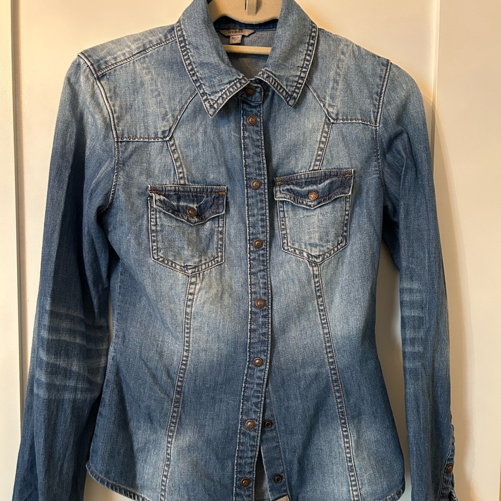 Guess denim shirt